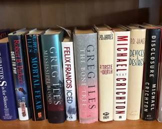 Judith Krantz Rebecca, Parkers Greg Ellis, Frank Francis Book Lot