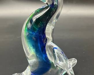 Vintage Murano Glass Penguin 