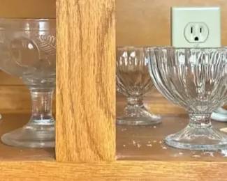 Vintage Glassware Cupboard