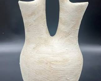 Hand Signed Southwestern Native American Wedding Vase 