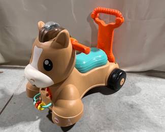 FISHER PRICE WALK, BOUNCE AND RIDE PONY