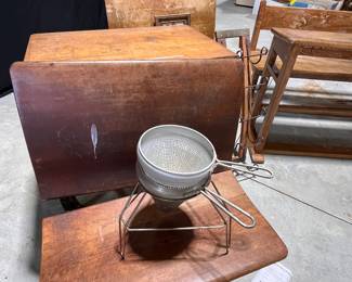 ANTIQUE SCHOOL DESKS