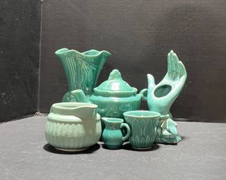 GREEN POTTERY