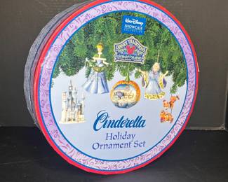 JIM SHORE DISNEY CINDERELLA ORNAMENT COLLECTION