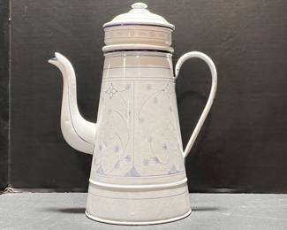 ENAMEL WARE TEA POT