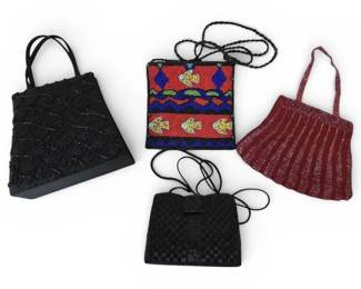 Vintage Beaded Purses  More