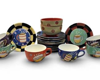 Jazz Cafe Mugs, Plates,  More