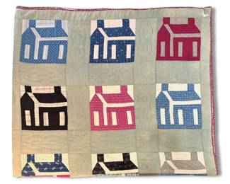 Schoolhouse Pattern Quilt