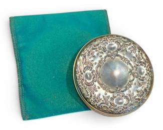 Vintage Towle Sterling Silver Hand Mirror