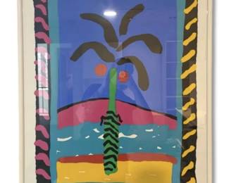 Ruth Adler Night Palm Print