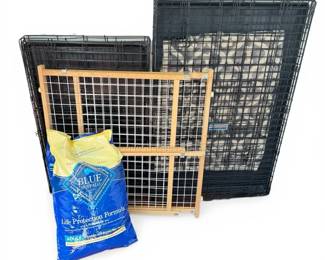 Dog Crates, Gate  Food