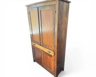 Antique Wood Kitchen Cabinet