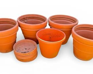 Giant Flower Pots  Trays