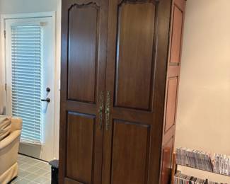 Media Cabinet, Solid Wood