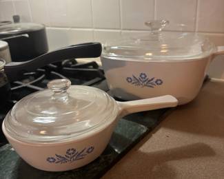 Blue Cornflower Corningware