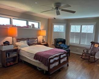 Full Bed, Rocking Chair