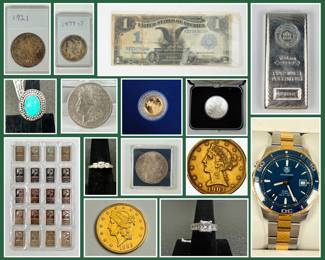 Rare Coins Collage