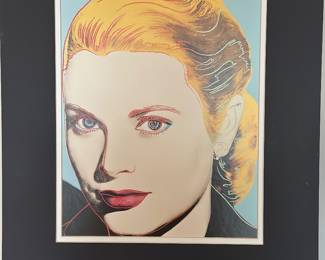 Andy Warhol, Grace Kelly print pop art