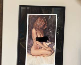 Several Steve Hanks signed prints 