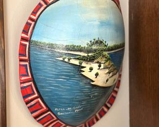 Painted turtle shell 