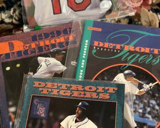 Detroit Tigers books , cards 