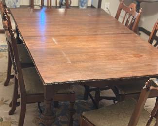 Antique dining table 
