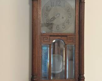 German box wall clock 
