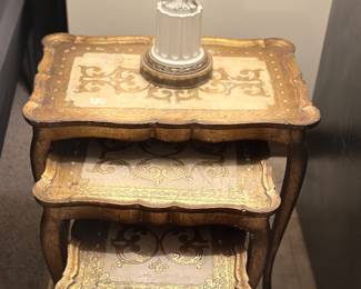 Italian Florentine nesting tables