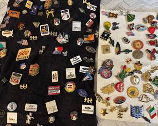 Collection of pins 