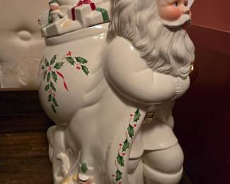 Lenox Santa cookie jar