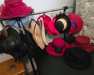 Ladies hats galore!
