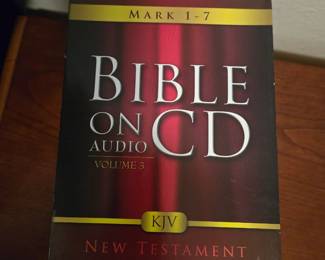 The Bible on audio CD