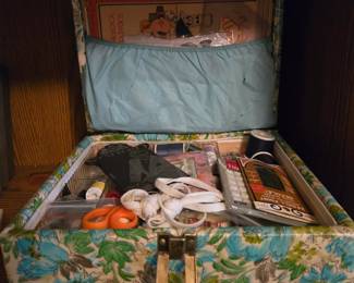 Vintage sewing box