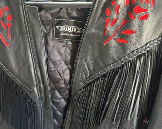 Harley Davidson Rose Leather JAcket