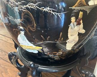 Mother of Pearl Fishbowl Planter