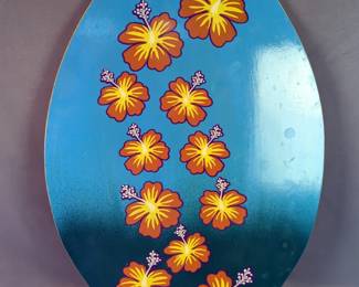 Junior Extreme Skimboard 30" With Floral Design