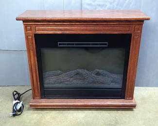 Heat Surge Model Freestanding Electric Fireplace 