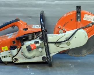 Stihl TS 400 Concrete Cut-Off Hot Saw With Blade 