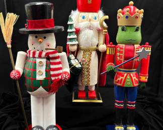 Festive Collection of Decorative Nutcrackers