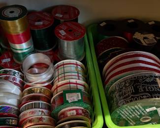 Holiday Wrapping Paper, Bags, Cards, Bows and Ridden