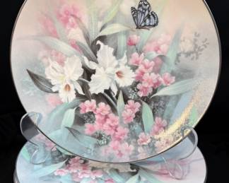 Sapphire Wings by Tan Chun Chiu Collectible Plates