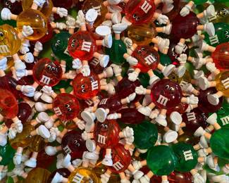 Vintage M&M Christmas Happy Light Covers