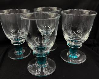 Vintage Denby Magnum Water/Wine Goblets