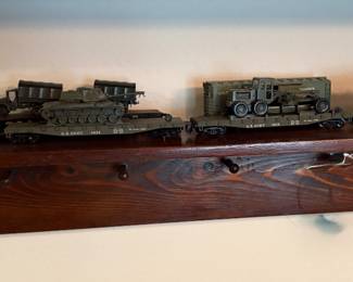 Cox HO Scale Vintage Military Train