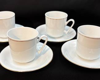 The Toscany Collection Expresso Cups and Saucers