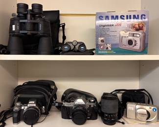 Cameras and Binoculars - Samsung, Sony, Cannon, Olympus