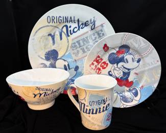 Disney 1928 VINTAGE AMERICANA Dinner Ware
