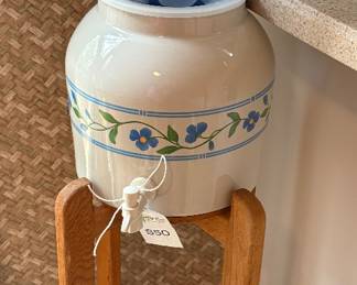 Ceramic Water Dispenser and Stand
