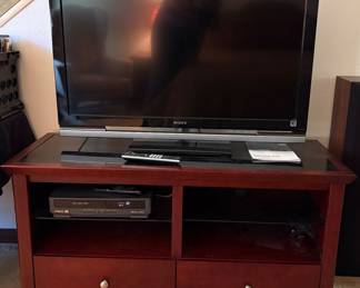 Sony Bravia 40” TV and TV/ Media Cabinet