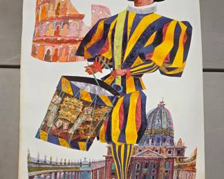 Nine 1960s TWA Jets Airlines posters